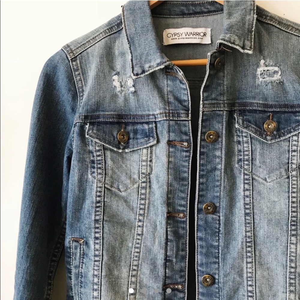 Gypsy Warrior Jean Jacket, super comfy